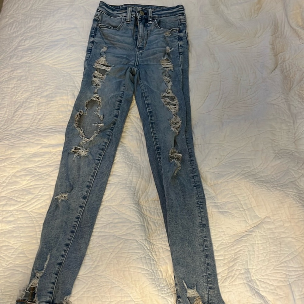 American eagle jeans size 00